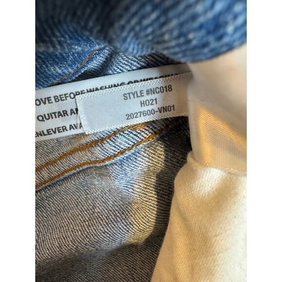 Madewell The Perfect Vintage Straight Jean in Reinhart Wash Size 28 - Picture 10 of 12